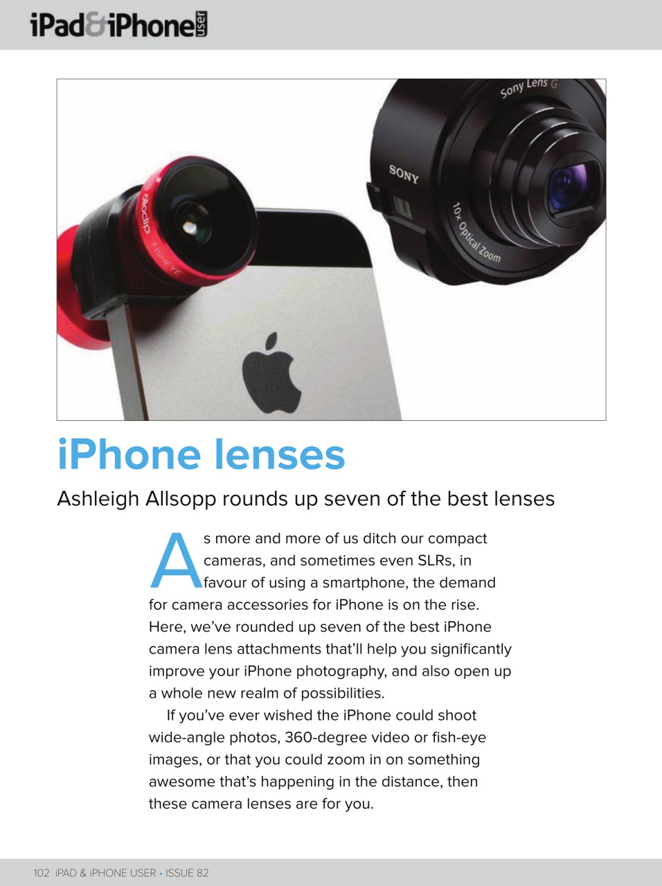 iPad and iPhone User Preview Pages