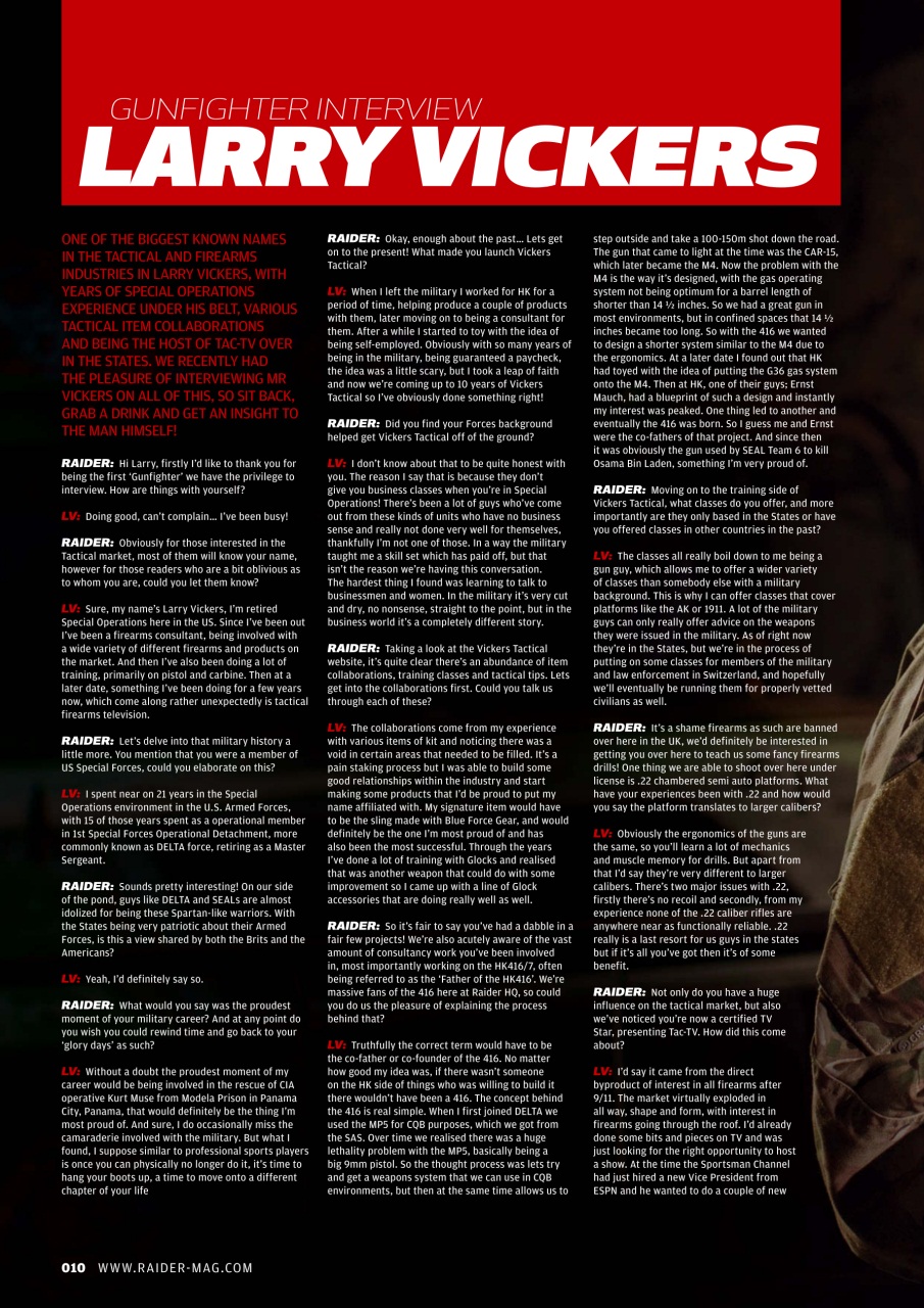 Raider Preview Pages