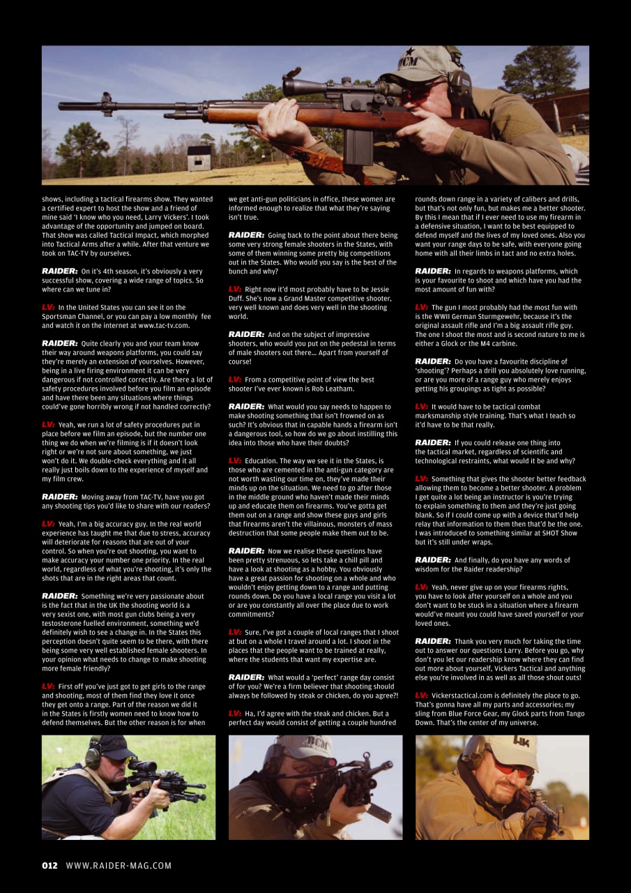 Raider Preview Pages