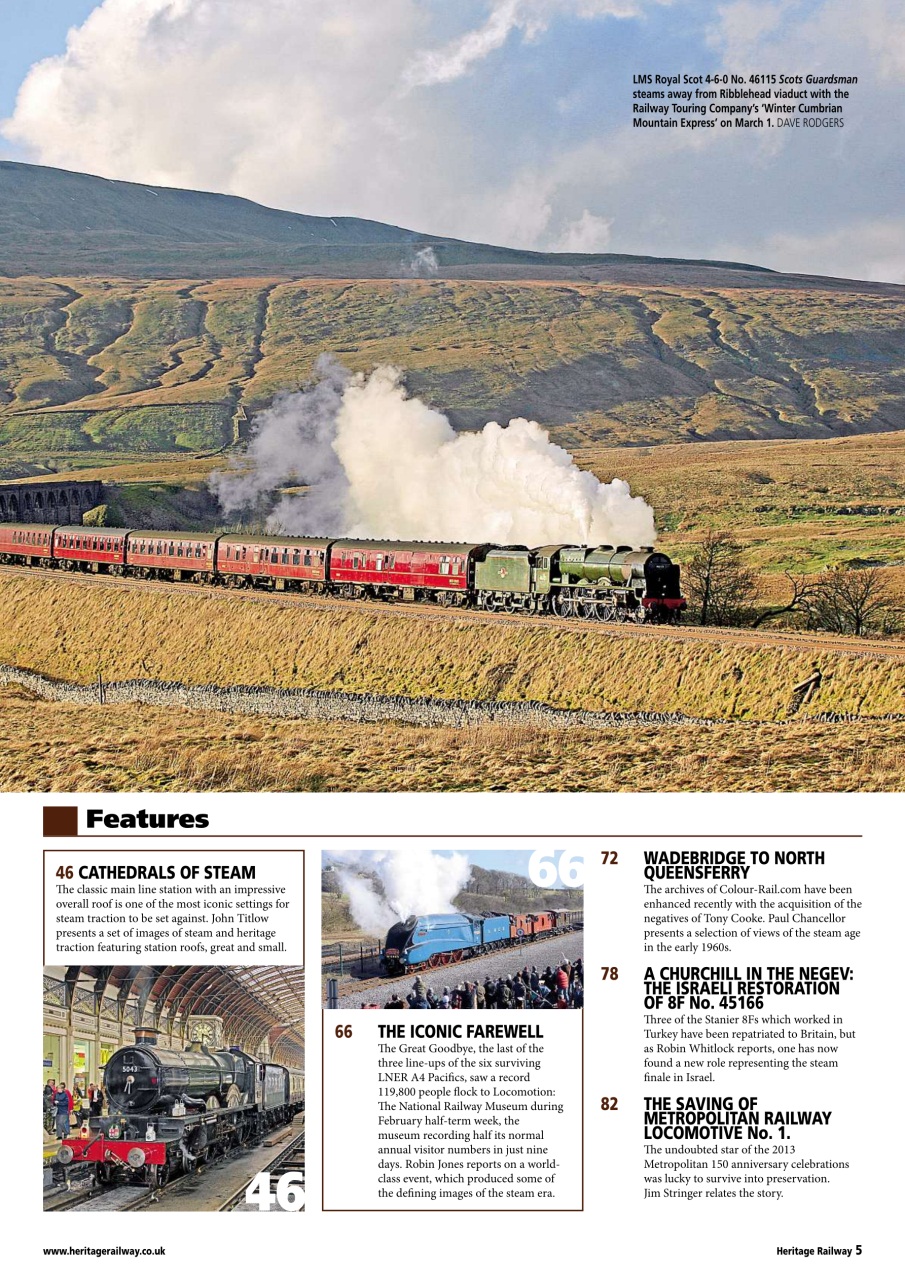 Heritage Railway Preview Pages