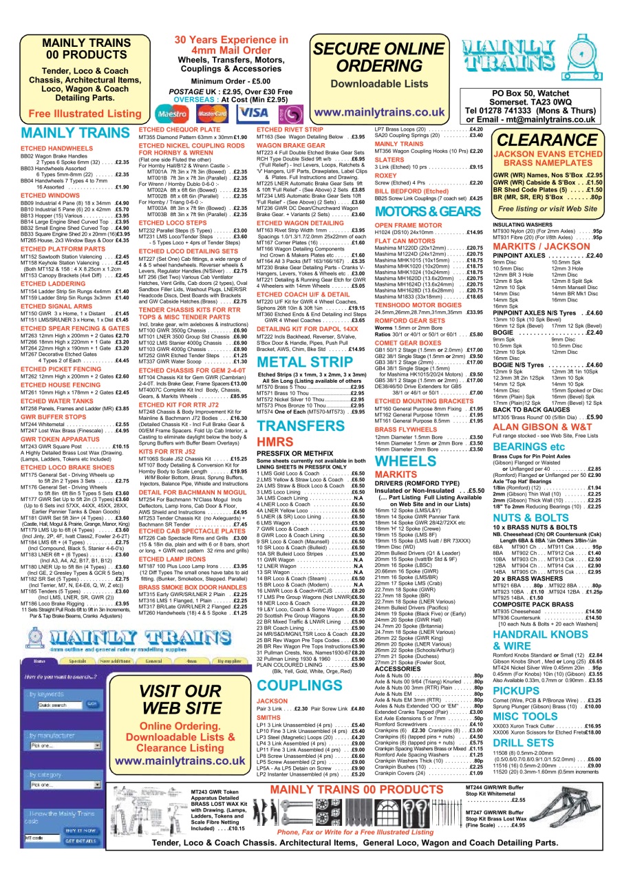 British Railway Modelling (BRM) Preview Pages