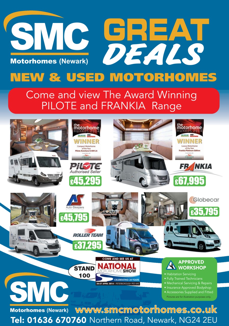 What Motorhome magazine Preview Pages