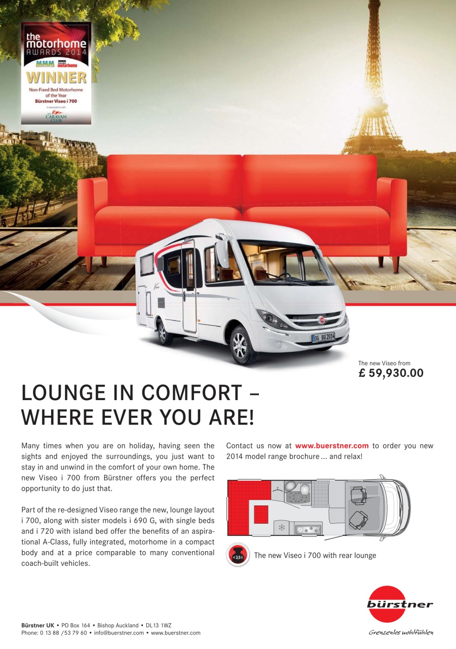 What Motorhome magazine Preview Pages