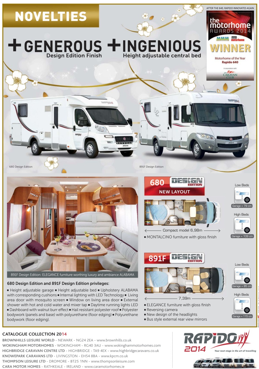 What Motorhome magazine Preview Pages