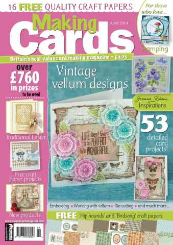 Making Cards & Papercraft issue April 2014