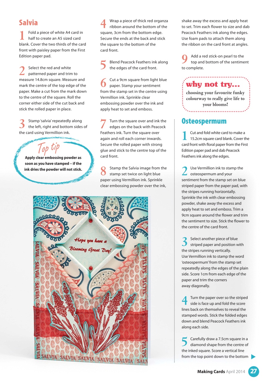 Making Cards & Papercraft Preview Pages