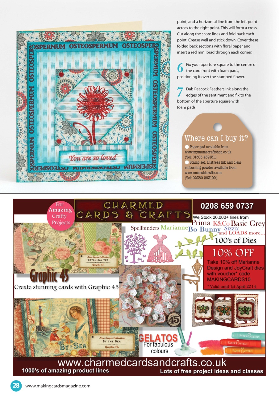 Making Cards & Papercraft Preview Pages