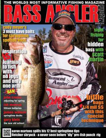 BASS ANGLER MAGAZINE issue Volume 23 Issue 1
