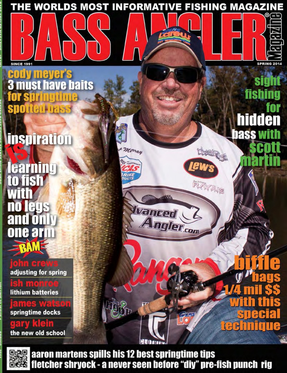 BASS ANGLER MAGAZINE Preview Pages