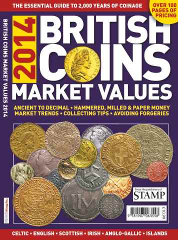 Stamp Magazine issue British Coin Market Values 2014