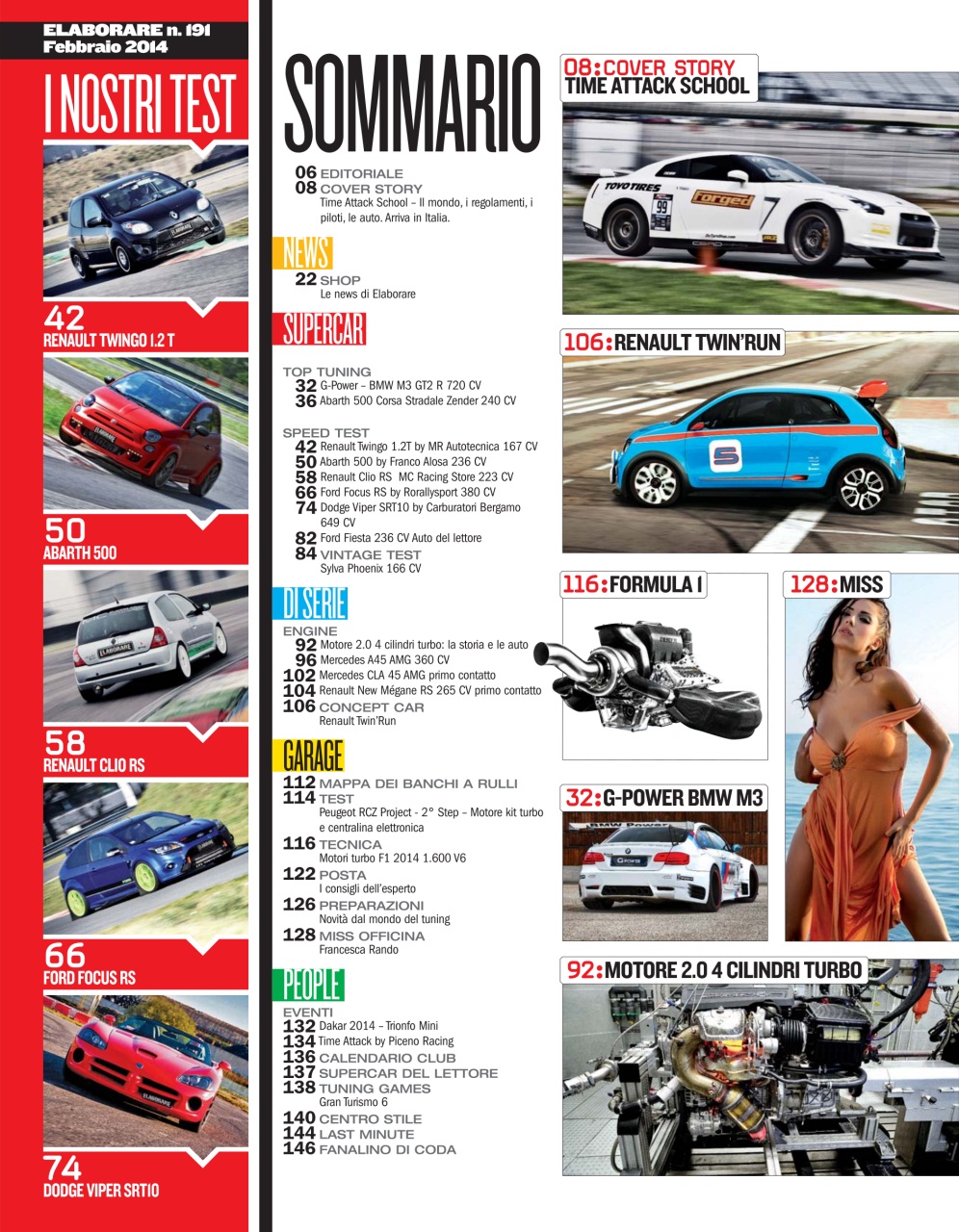 Elaborare GT Tuning Preview Pages