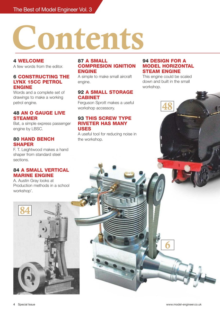 Model Engineer & Workshop Magazine Preview Pages