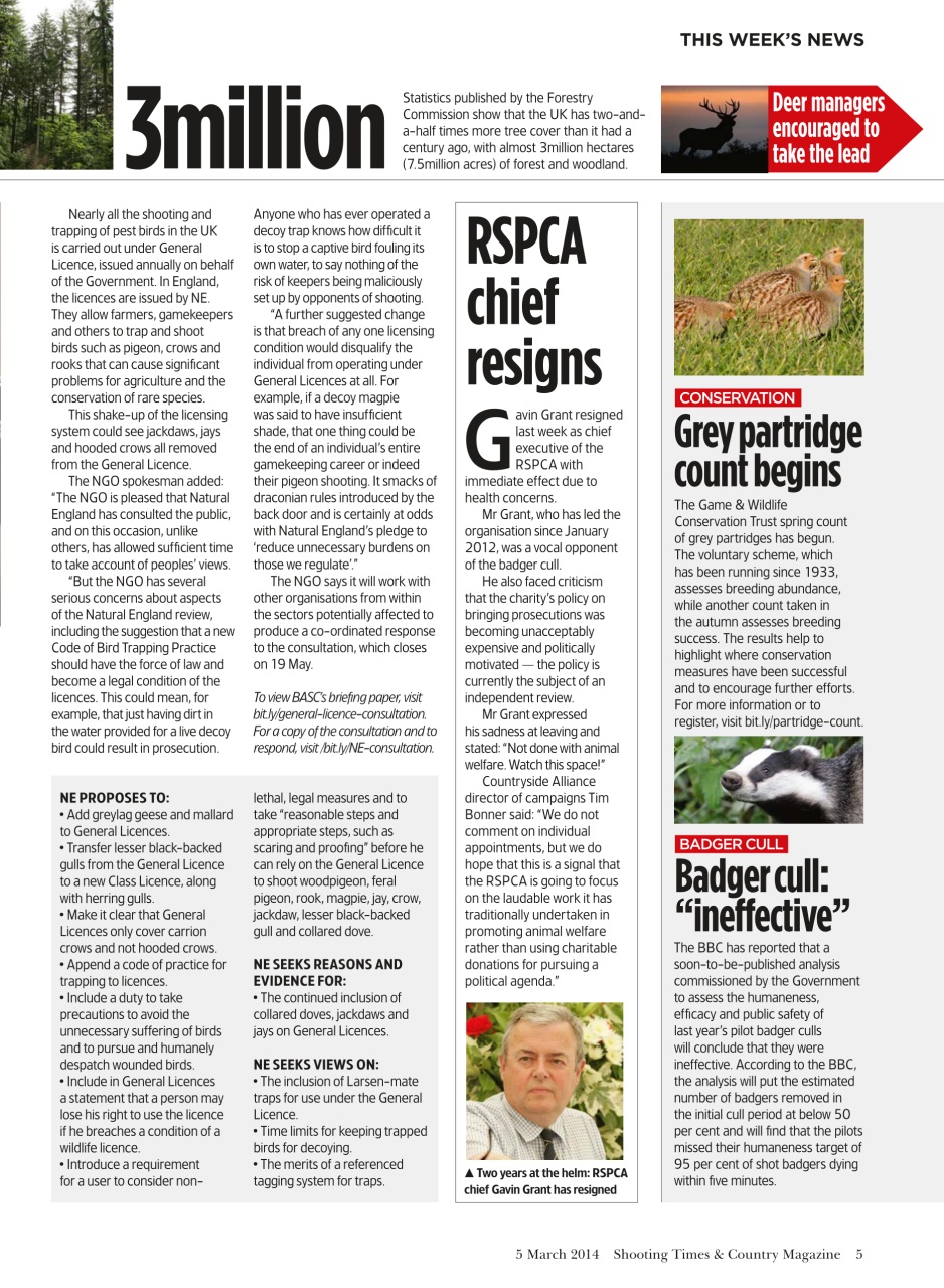 Shooting Times & Country Preview Pages