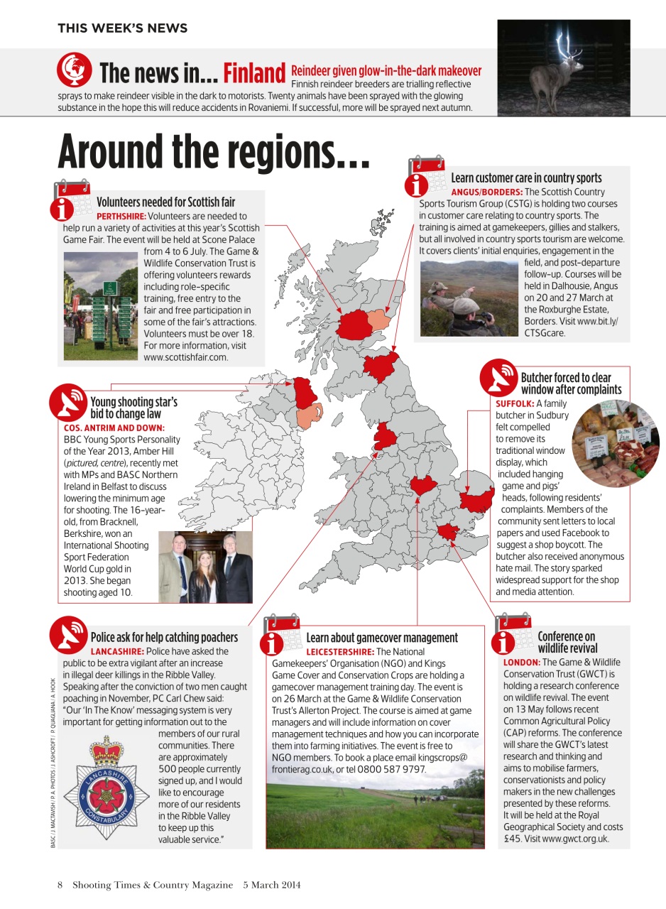 Shooting Times & Country Preview Pages