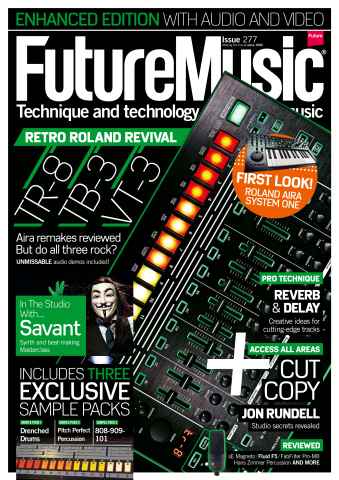 Future Music issue April 2014