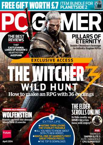 PC Gamer (UK Edition) issue April 2014
