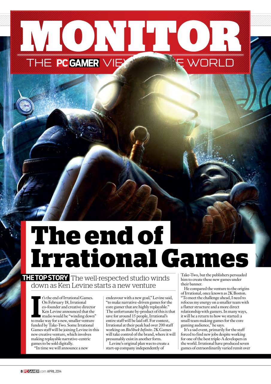 PC Gamer (UK Edition) Preview Pages