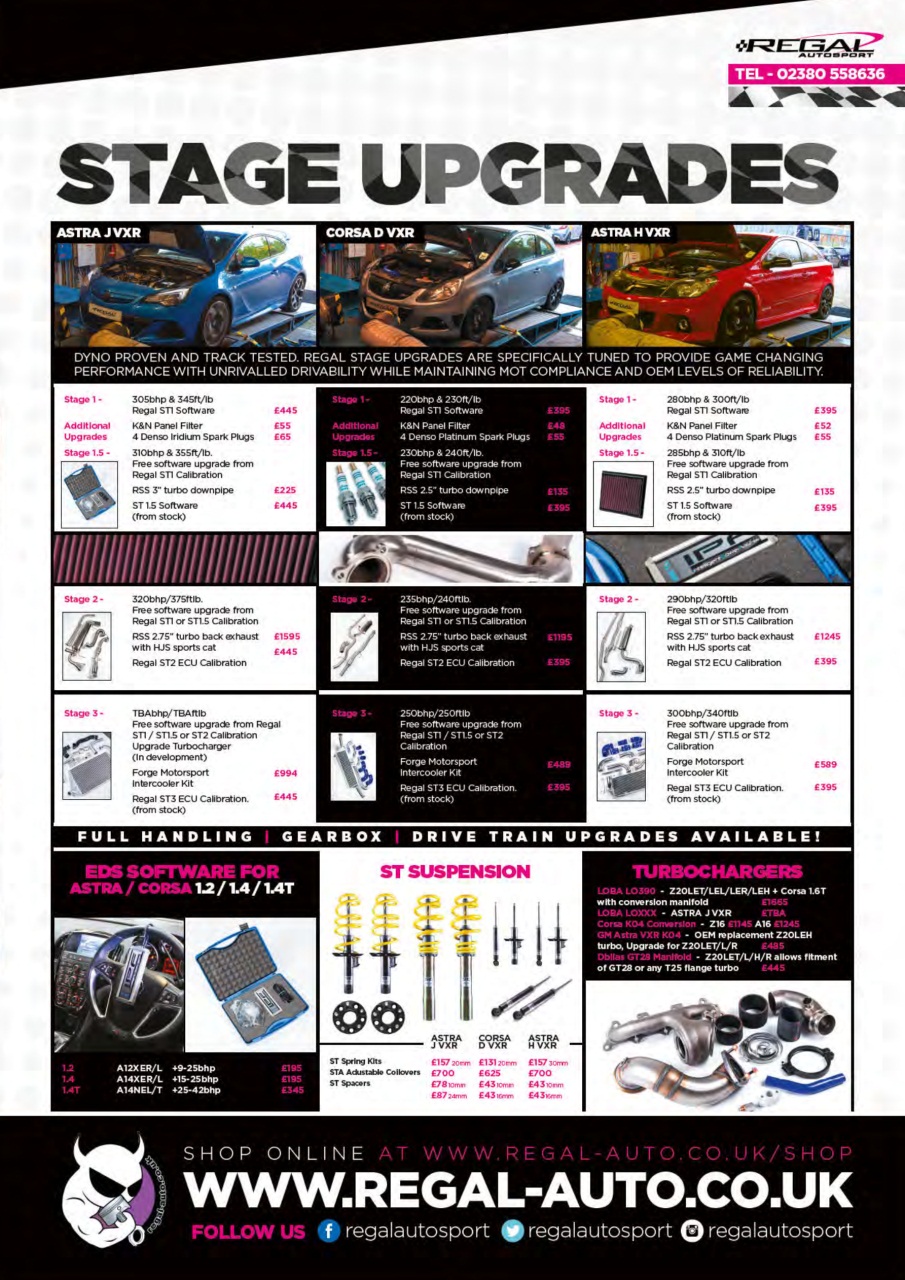 Performance Vauxhall Preview Pages