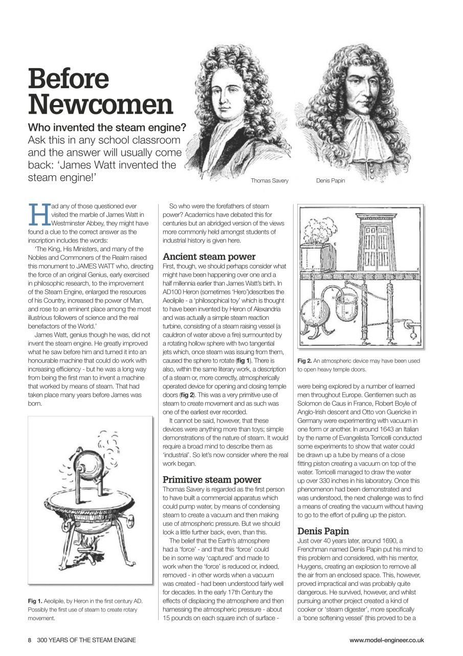 Model Engineer Preview Pages