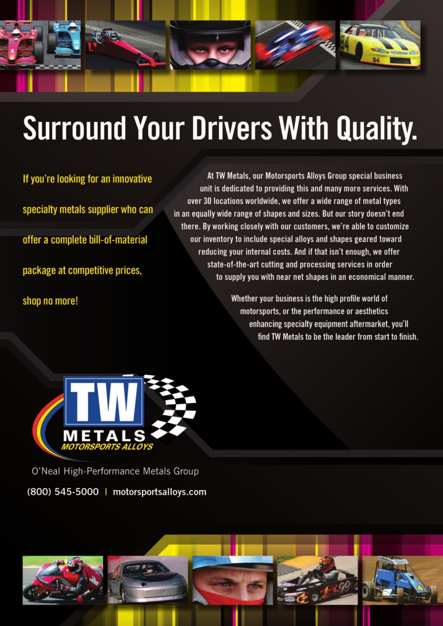 Race Engine Technology Preview Pages