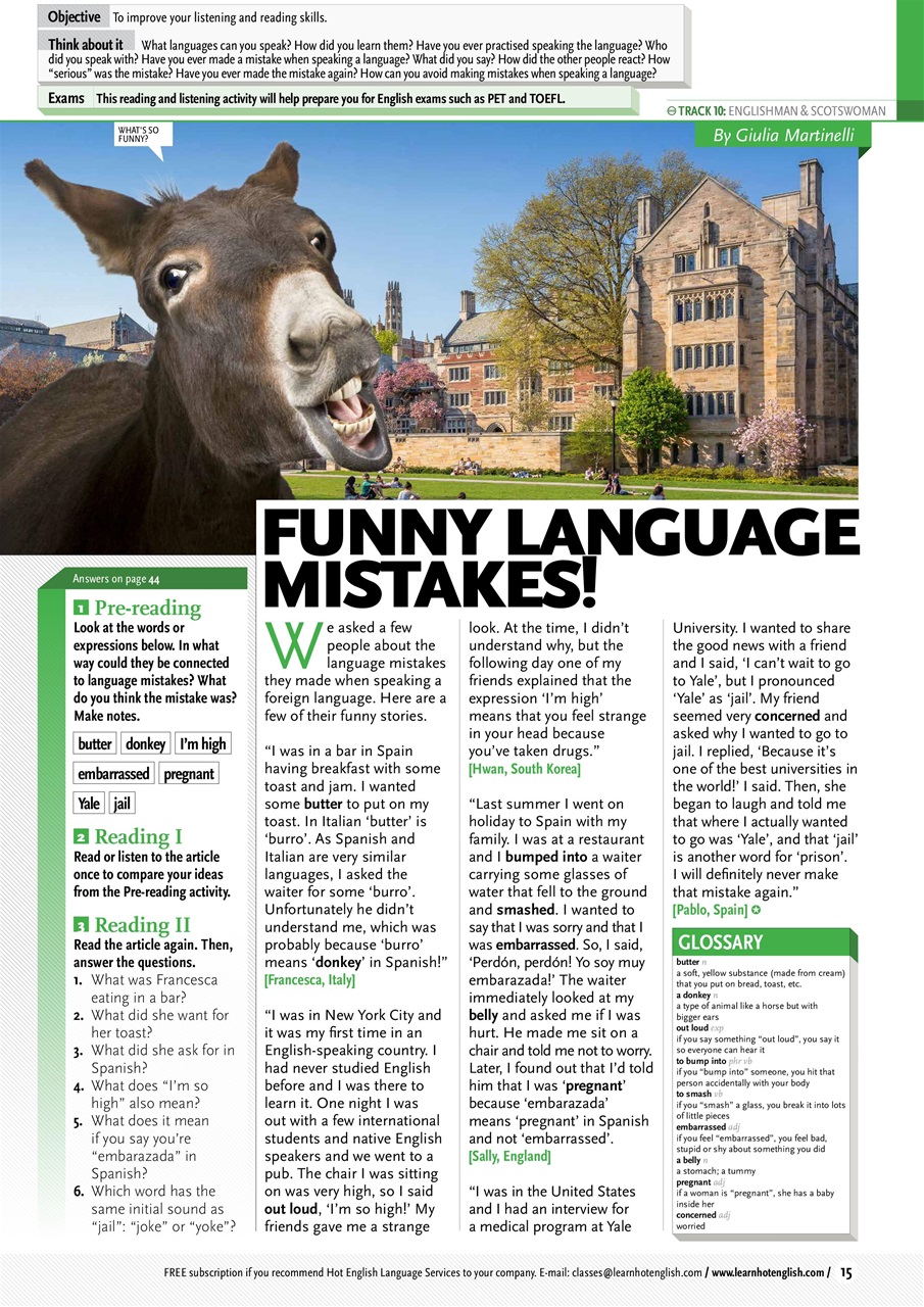 Learn Hot English Preview Pages