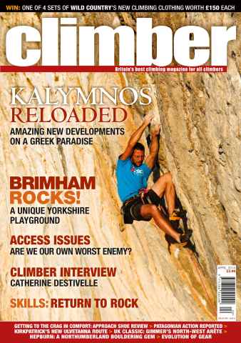 Climber issue April 14
