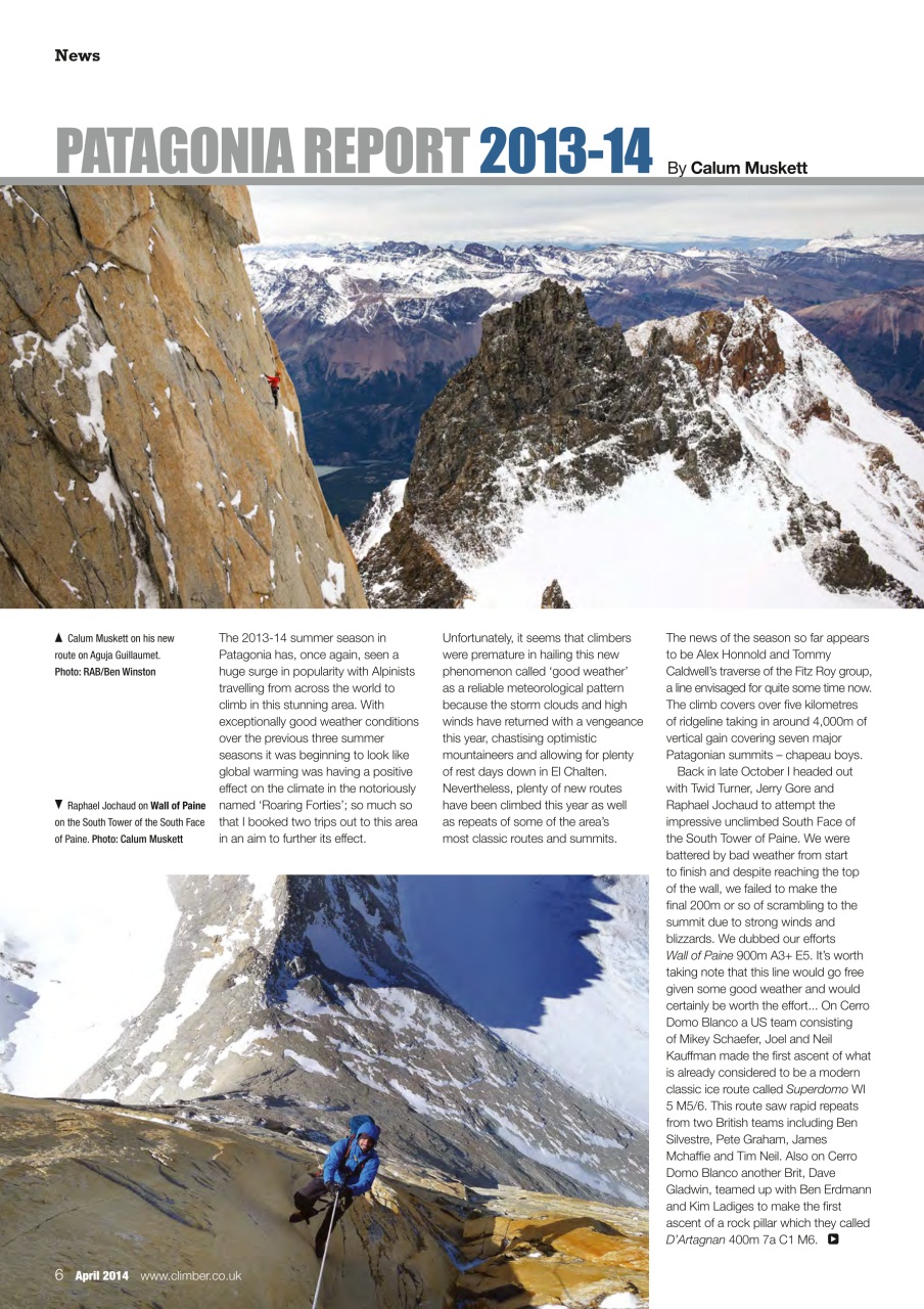 Climber Preview Pages