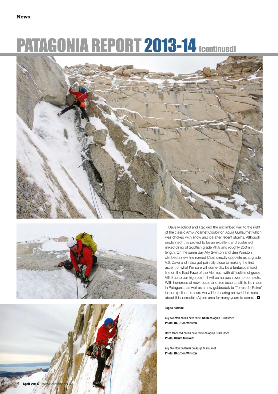 Climber Preview Pages