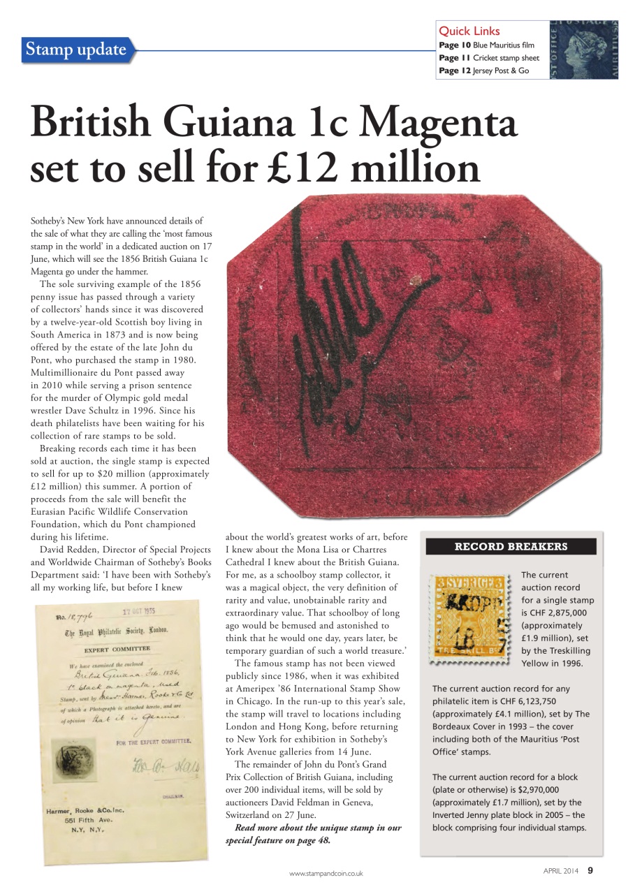 Stamp Collector Preview Pages