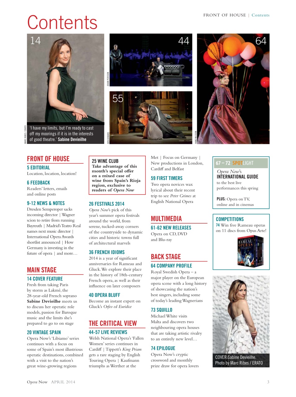 Opera Now Preview Pages