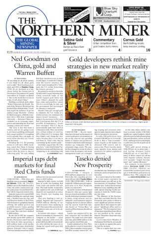 The Northern Miner issue Vol. 100 No. 4