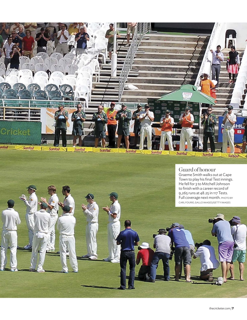 The Cricketer Magazine Preview Pages