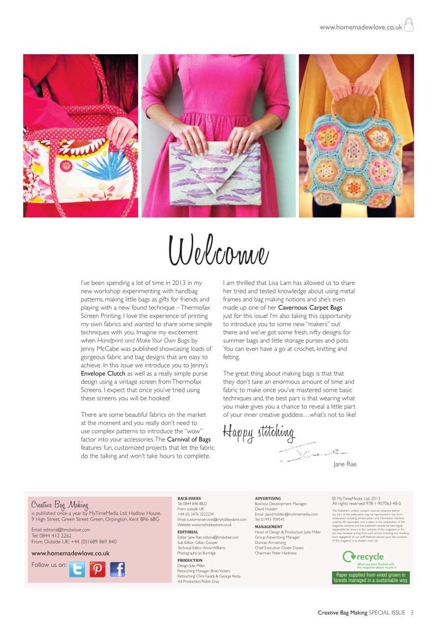 Popular Patchwork Magazine Preview Pages