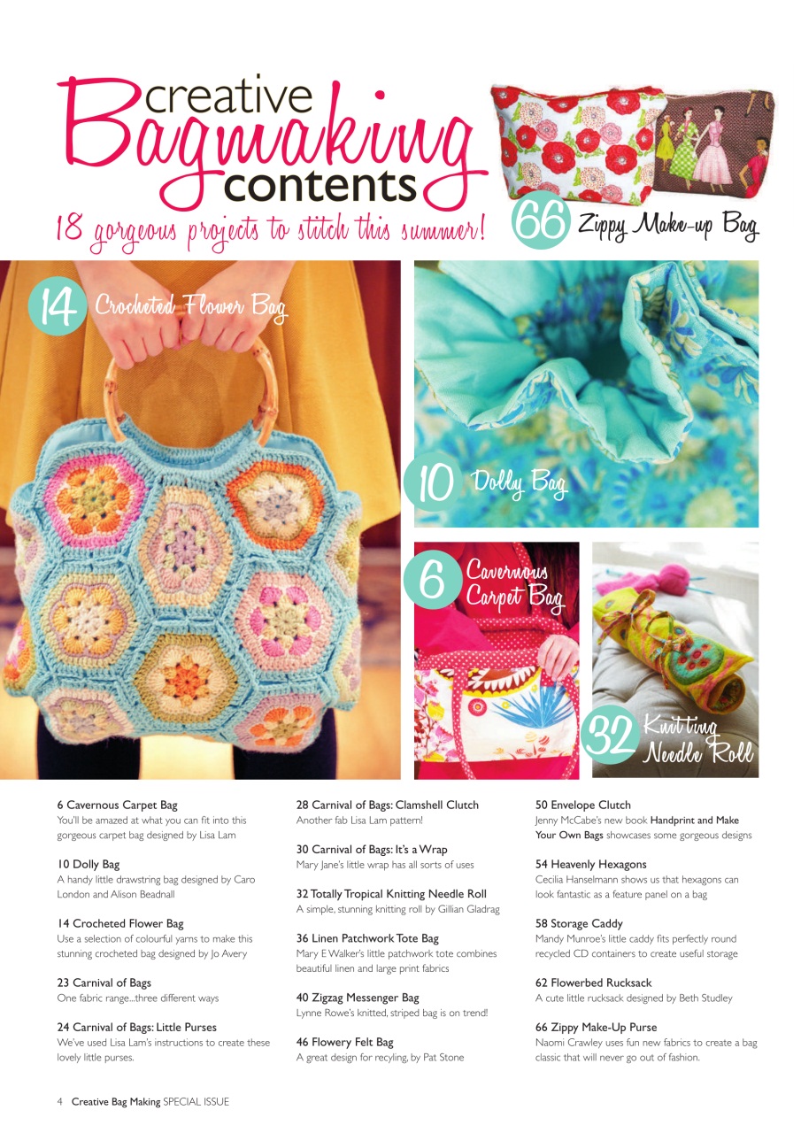 Popular Patchwork Magazine Preview Pages
