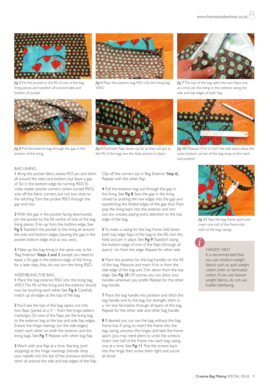 Popular Patchwork Magazine Preview Pages