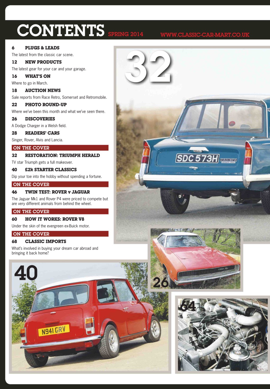 Classic Car Mart Preview Pages