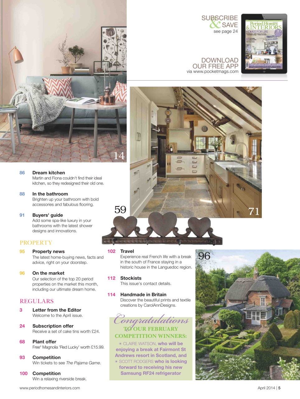 British Period Homes Preview Pages