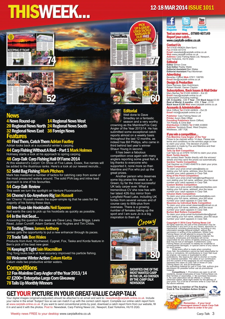 Carp-Talk Preview Pages