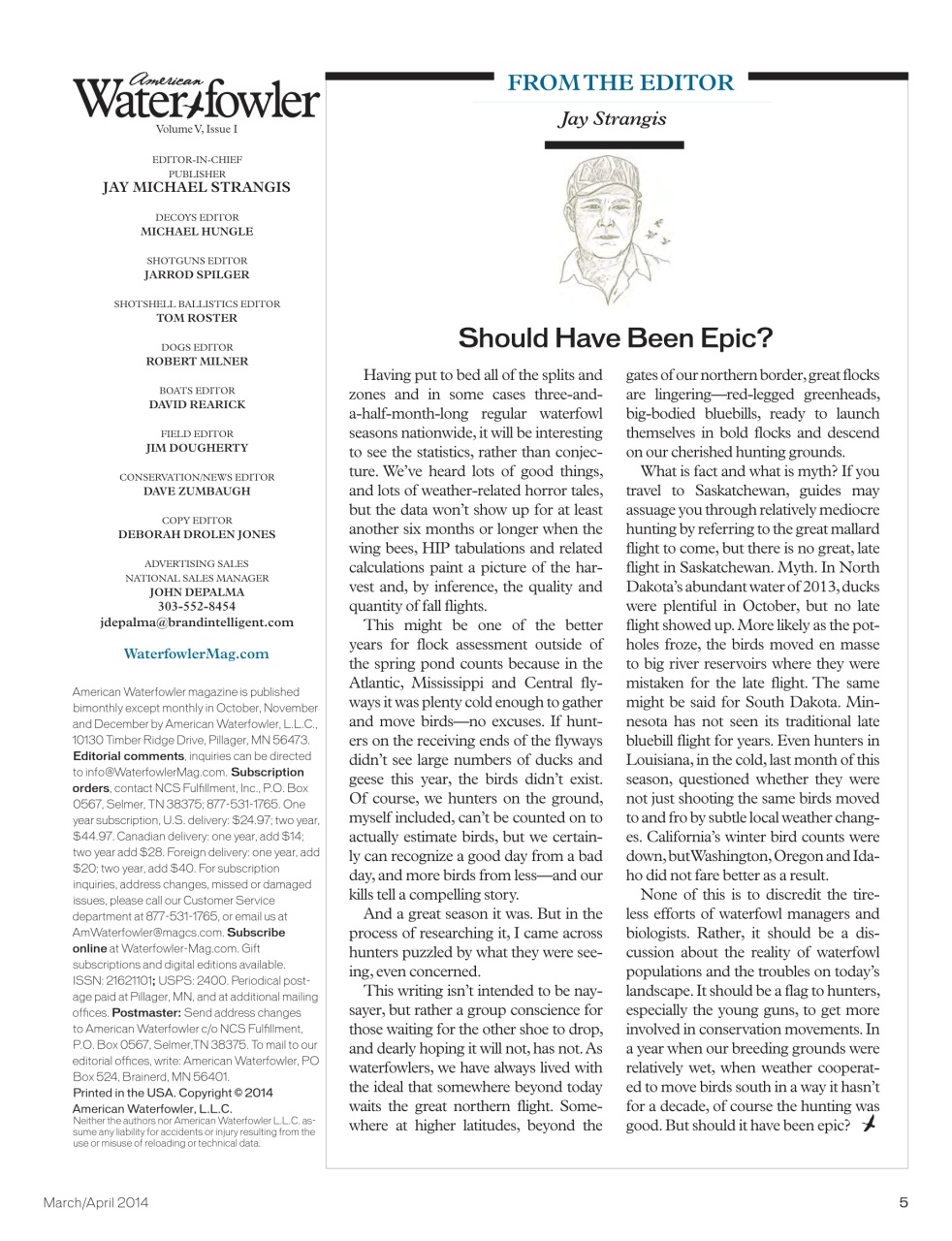 American Waterfowler Preview Pages