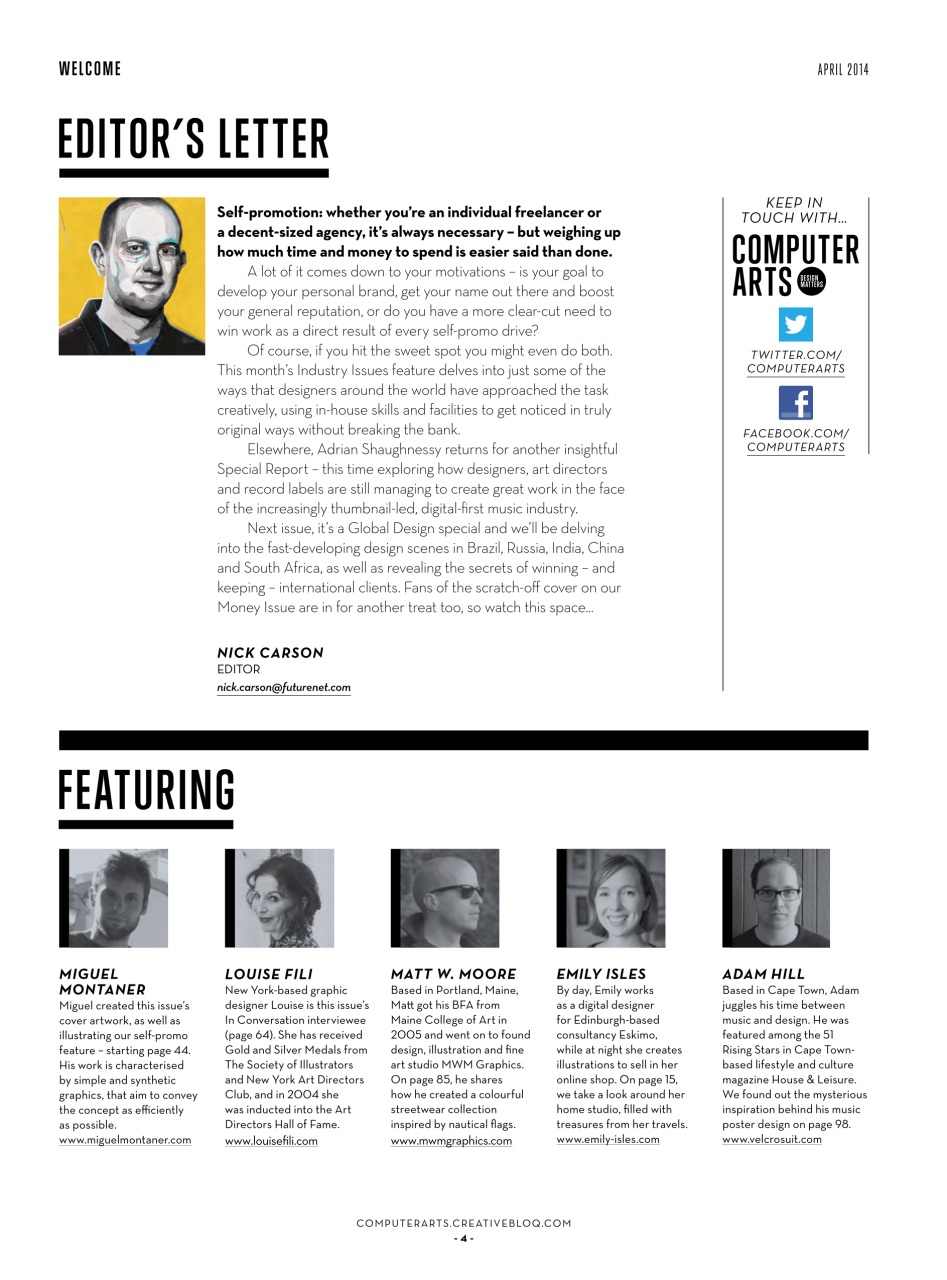 Computer Arts Preview Pages