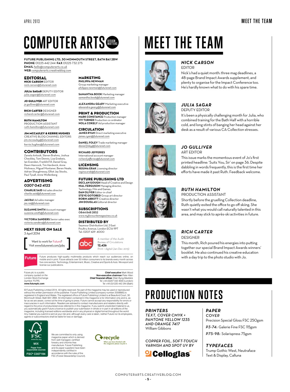 Computer Arts Preview Pages