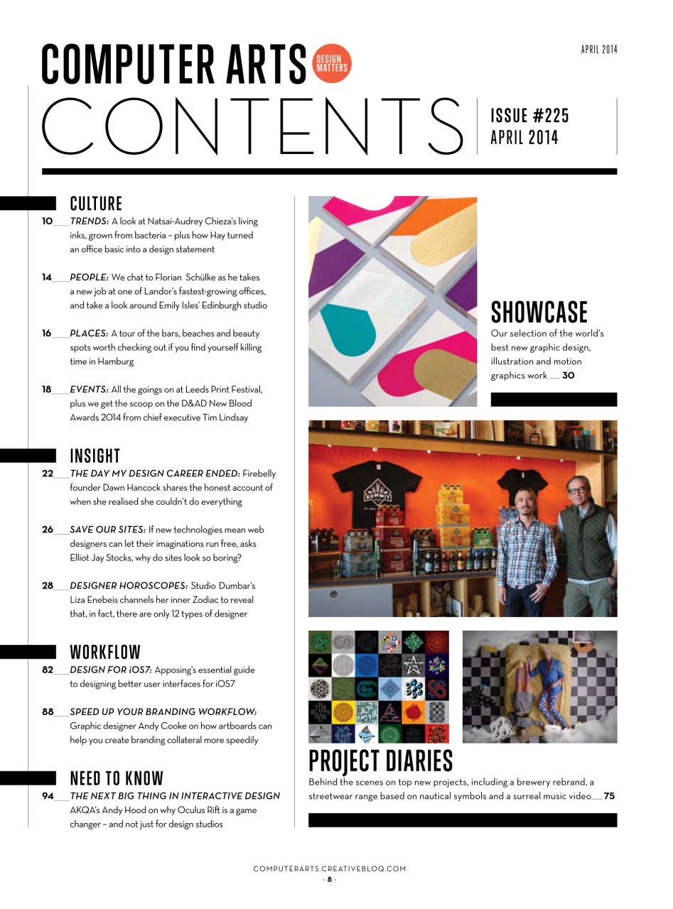 Computer Arts Preview Pages