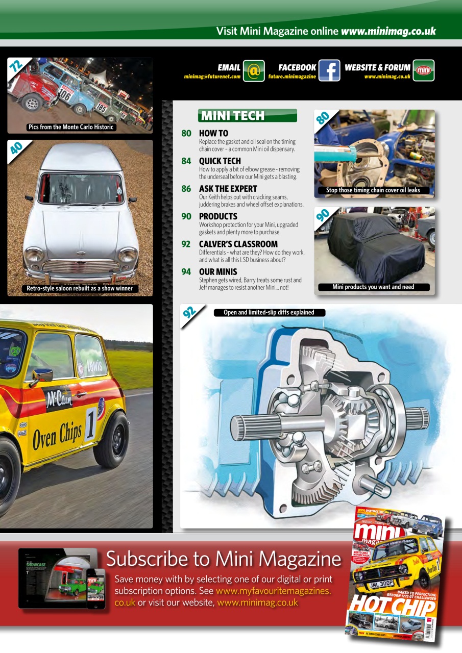 Mini Magazine Preview Pages