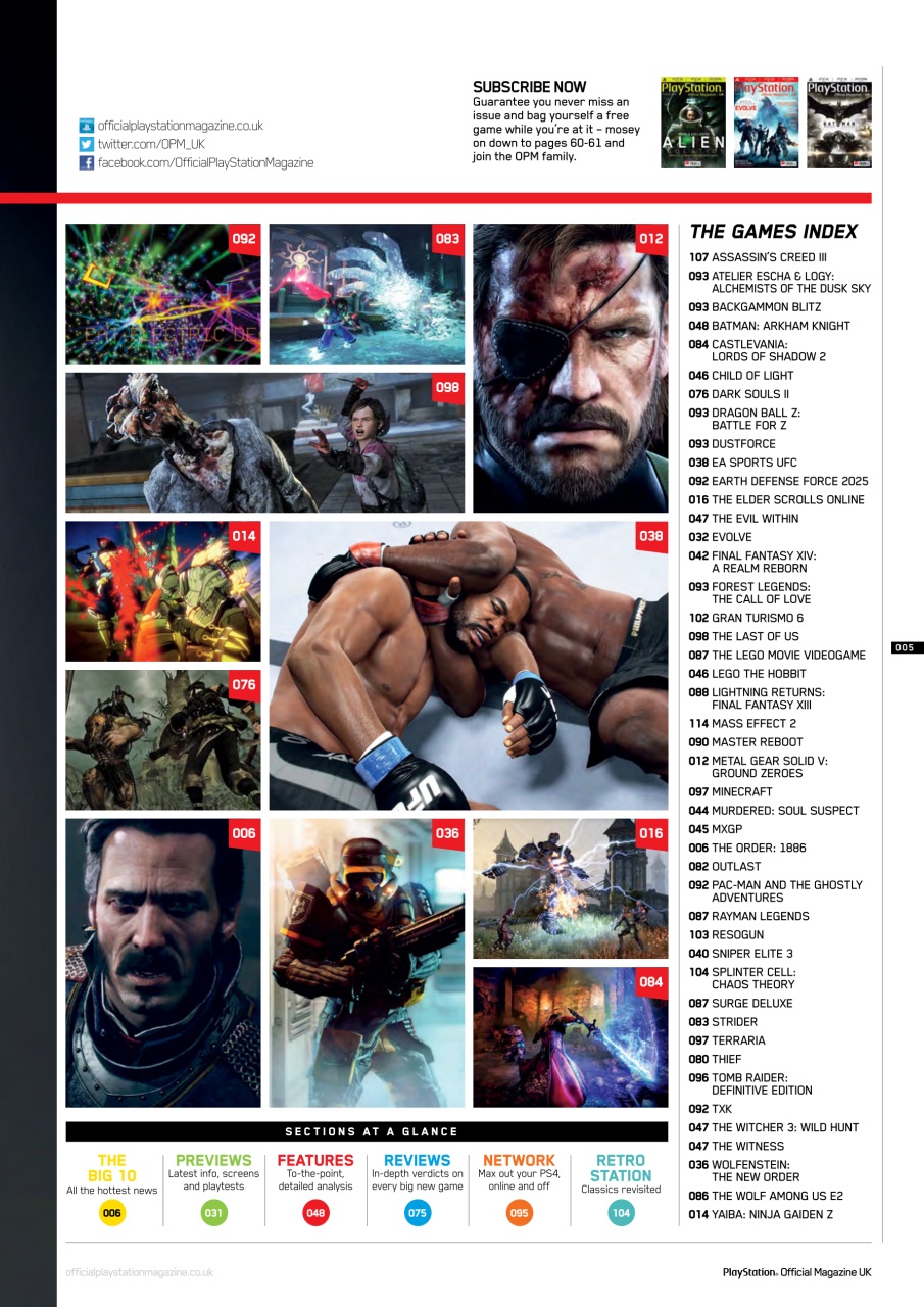 PLAY Magazine Preview Pages