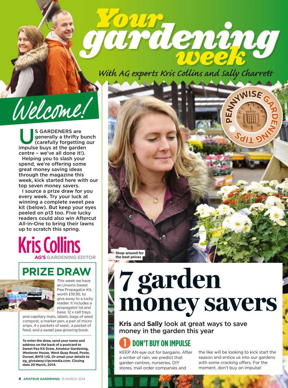 Amateur Gardening Preview Pages