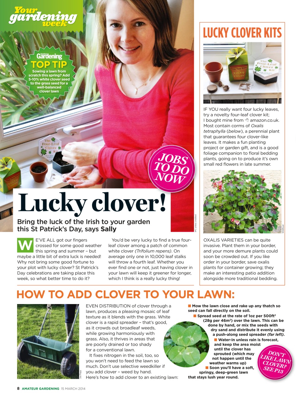 Amateur Gardening Preview Pages