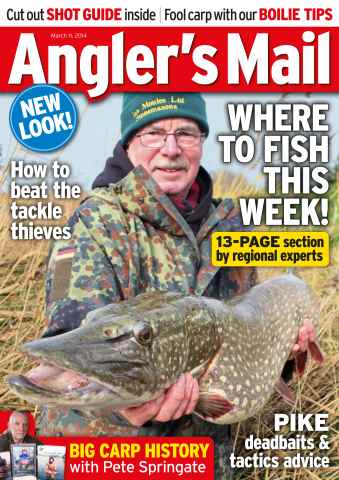 Anglers Mail issue 11th March 2014