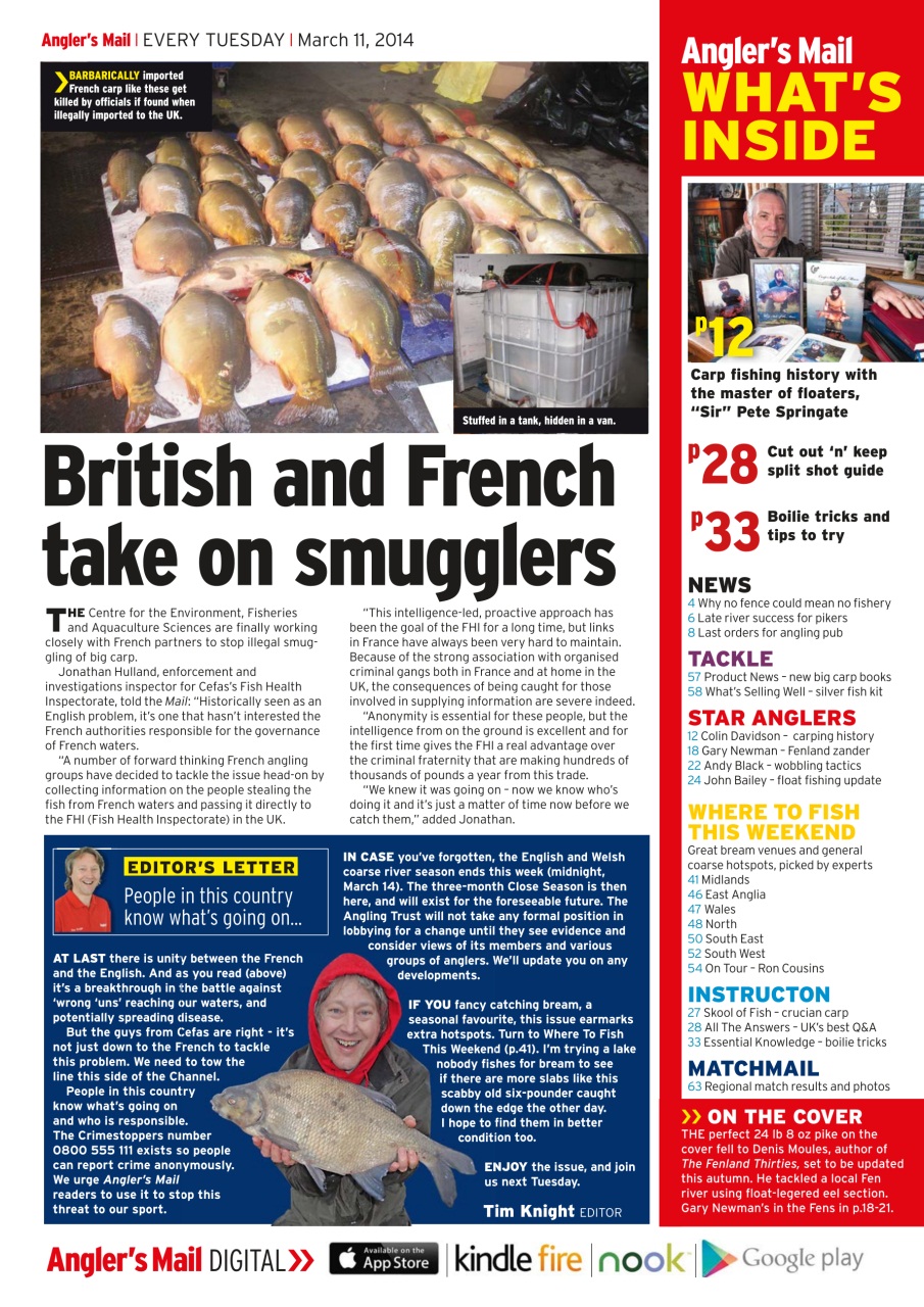 Anglers Mail Preview Pages