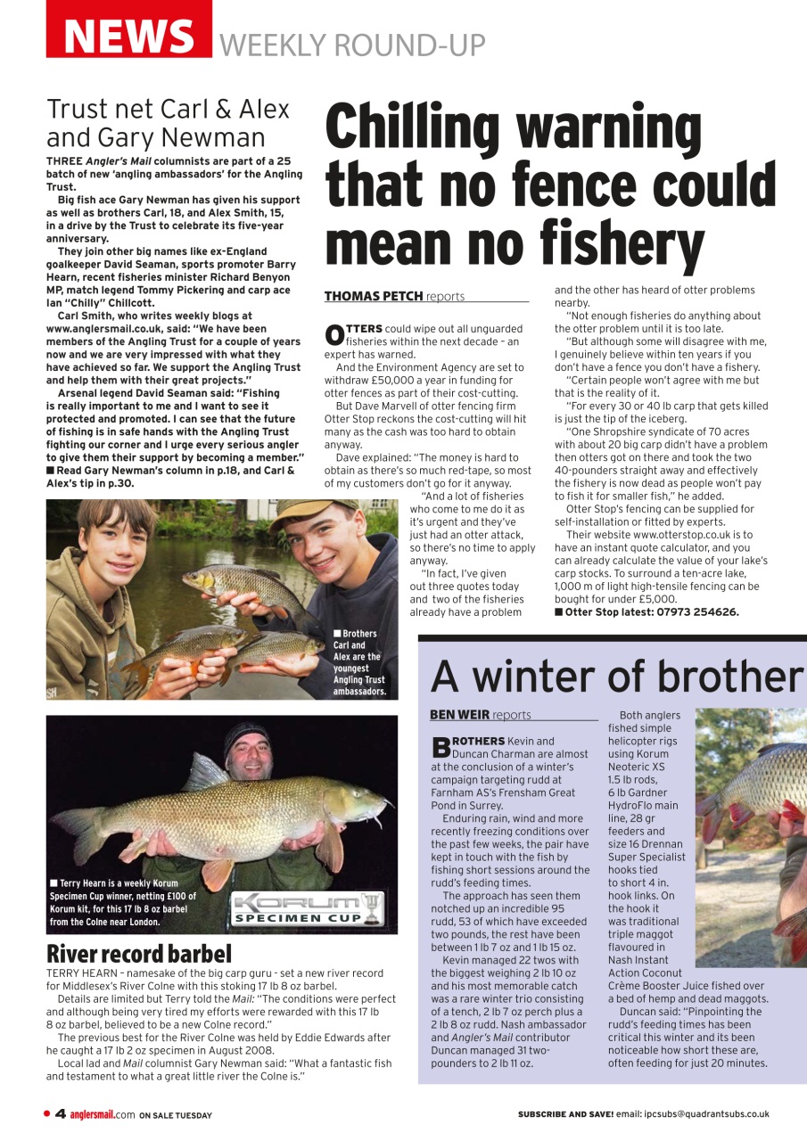 Anglers Mail Preview Pages