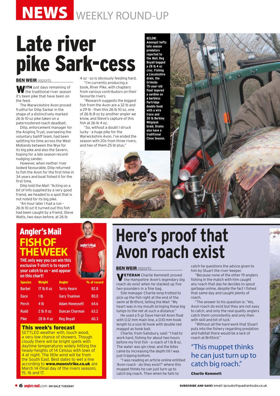 Anglers Mail Preview Pages